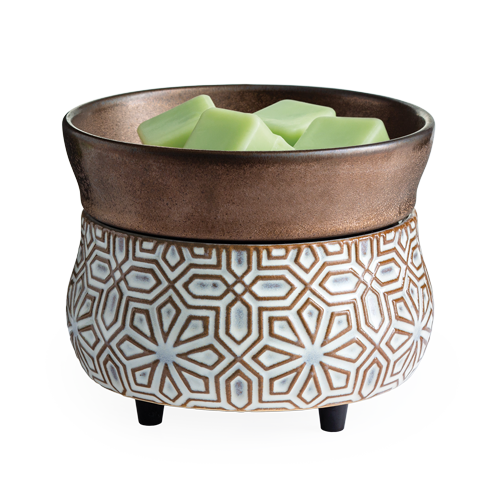 Bronze Geometric 2-in-1 Classic Warmer